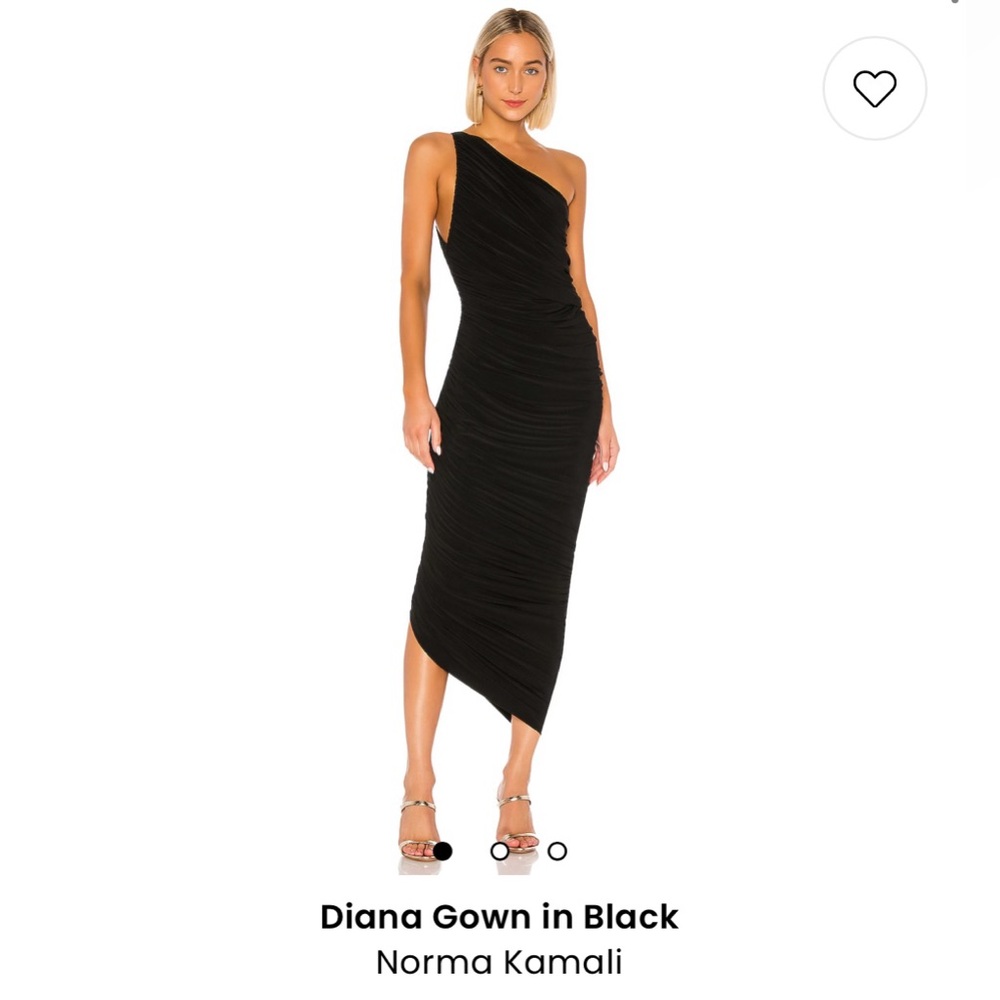 NORMA KAMALI DIANA GOWN DRESS
